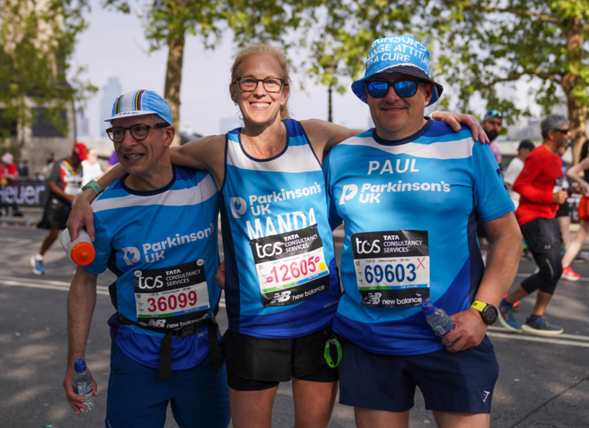 3 London Marathon runners 2025