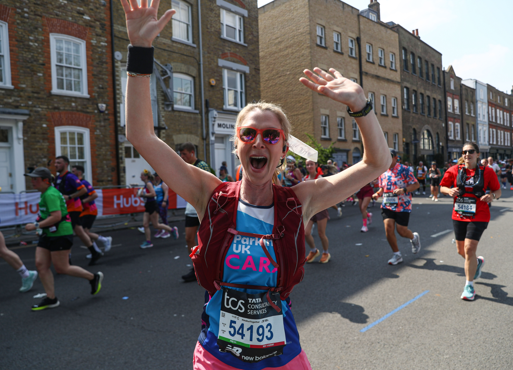 London Marathon PUK runner 2025